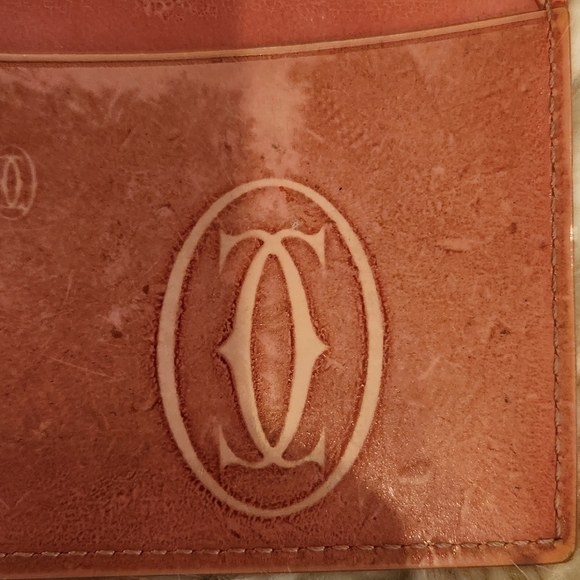 Cartier Pink Patent Leather Happy Birthday Card Holder - Picture 8 of 13